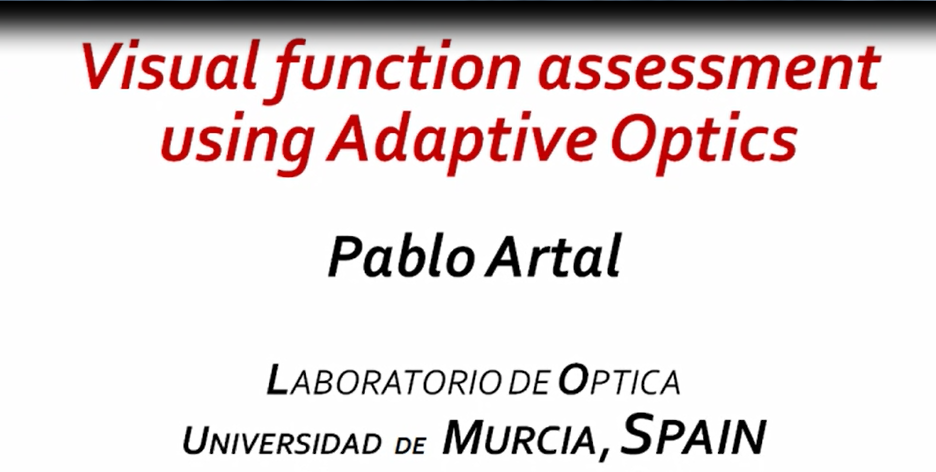 Visual Function assessment using Adaptive Optics